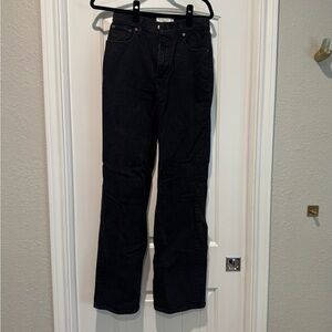 Abercrombie & Fitch Women's Boot Cut Jeans in Black